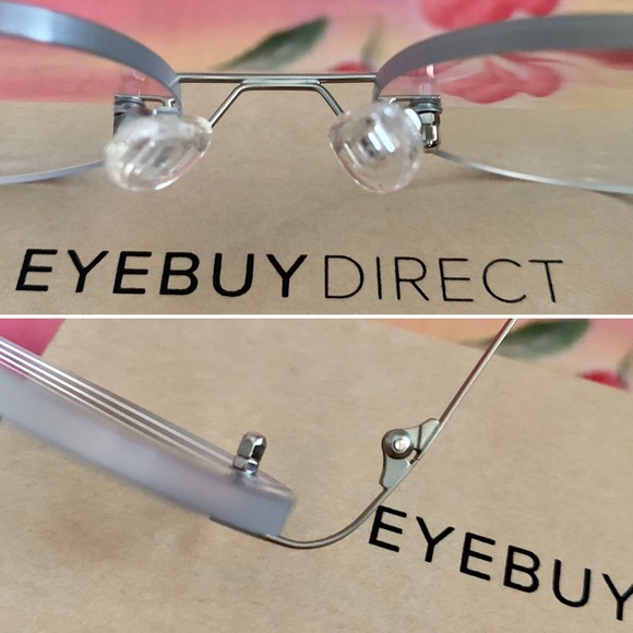 NWT EYEBUY Direct Altus Rimless Circle Frames - Picture 8 of 15